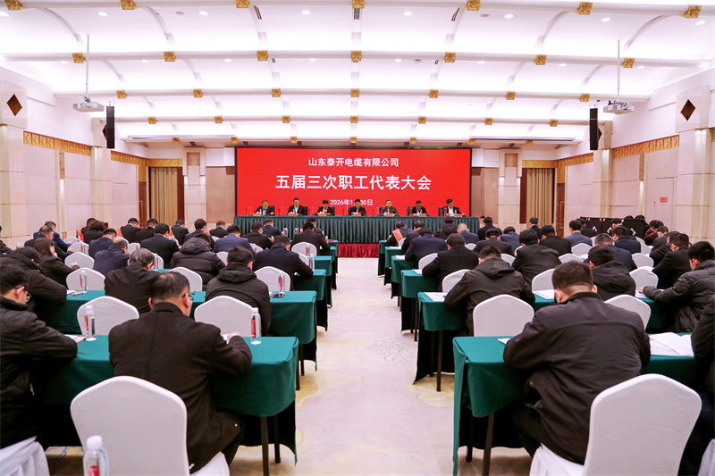 守正创新,实干笃行|泰开电缆五届三次职工代表大会胜利召开!